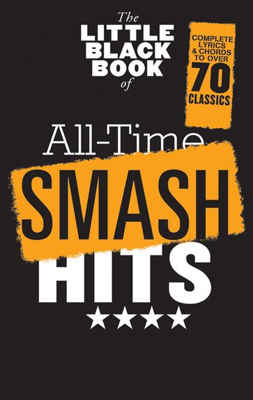 Little Black Book Of All Time Smash Hits Sheet Music Songbook