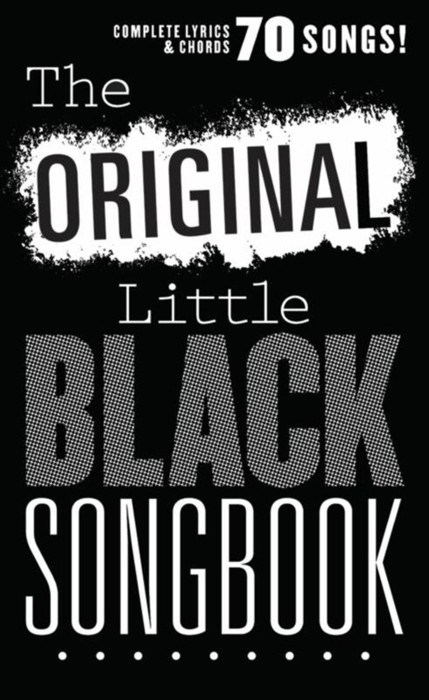 Original Little Black Songbook Guitar Sheet Music Songbook