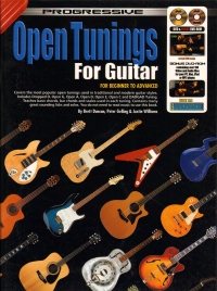 Progressive Open Tunings For Guitar + Dvd Rom Sheet Music Songbook