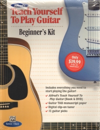 Teach Yourself To Play Guitar Beginners Kit Sheet Music Songbook