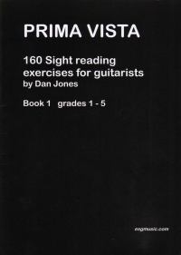 Prima Vista 160 Sight Reading Exercises Guitar 1 Sheet Music Songbook