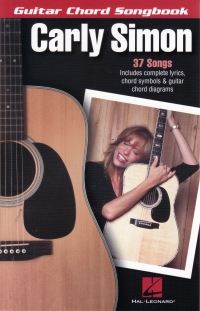 Guitar Chord Songbook Carly Simon Sheet Music Songbook
