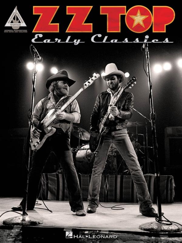 Zz Top Early Classics Guitar Recorded Versions Sheet Music Songbook