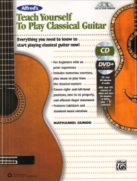 Teach Yourself To Play Classical Guitar + Online Sheet Music Songbook