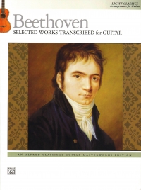 Light Classics Beethoven Selected Works Guitar Sheet Music Songbook