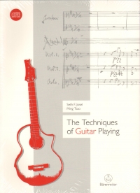 Techniques Of Guitar Playing Josel Tsao + Cd Sheet Music Songbook