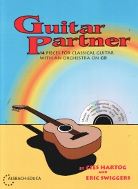 Guitar Partner Guitar Solo + Cd  Hartog & Swiggers Sheet Music Songbook