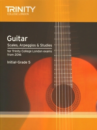 Trinity Guitar Scales Initial - Grade 5 2016 Sheet Music Songbook