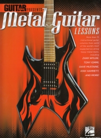 Metal Guitar Lessons Sheet Music Songbook