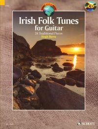 Irish Folk Tunes For Guitar Burns + Cd Sheet Music Songbook