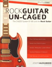 Rock Guitar Un-caged Alexander Sheet Music Songbook