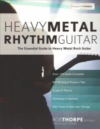 Heavy Metal Rhythm Guitar Thorpe Sheet Music Songbook