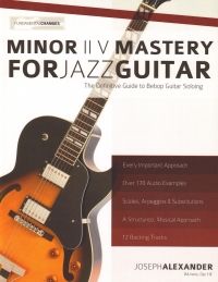 Minor Ii V Mastery For Jazz Guitar Alexander Sheet Music Songbook
