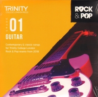Trinity Rock & Pop 2018 Guitar Grade 1 Cd Sheet Music Songbook