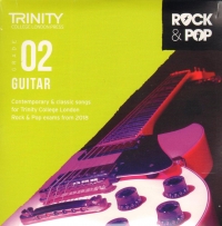 Trinity Rock & Pop 2018 Guitar Grade 2 Cd Sheet Music Songbook