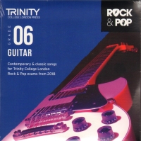 Trinity Rock & Pop 2018 Guitar Grade 6 Cd Sheet Music Songbook