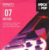 Trinity Rock & Pop 2018 Guitar Grade 7 Cd Sheet Music Songbook