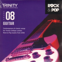 Trinity Rock & Pop 2018 Guitar Grade 8 Cd Sheet Music Songbook