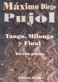 Pujol Tango Milonga Y Final 2 Guitars Sheet Music Songbook