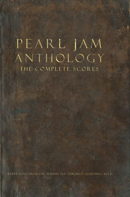 Pearl Jam Anthology Complete Scores Box Set Sheet Music Songbook