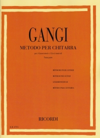 Gangi Metodo Per Chitarra Parte Iii Guitar Sheet Music Songbook