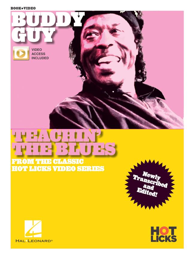 Buddy Guy Teachin The Blues Guitar + Online Sheet Music Songbook