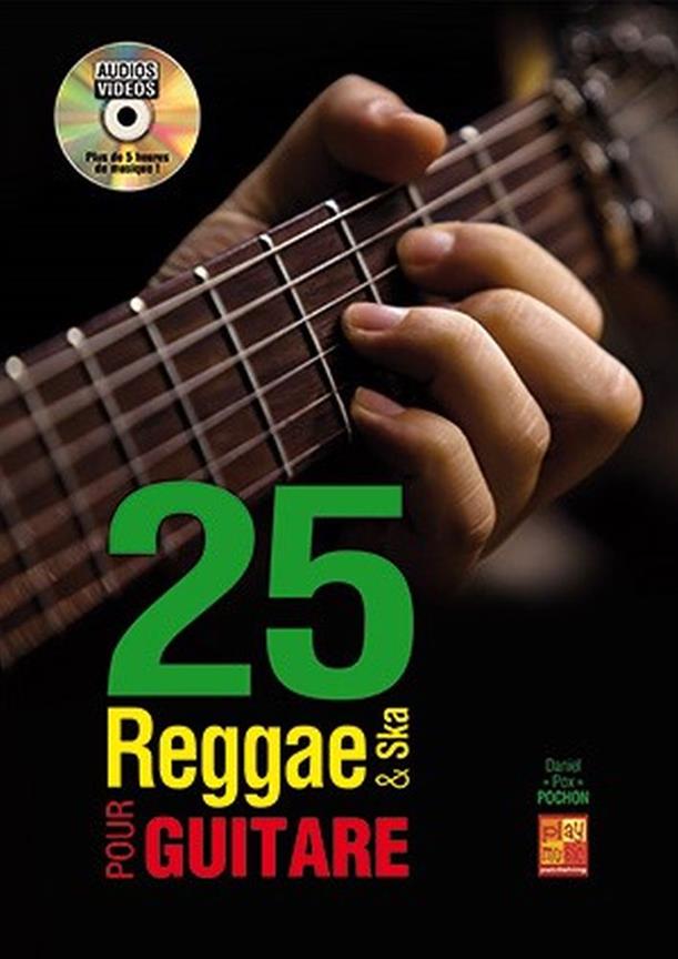 25 Reggae Et Ska Pour Guitare Book & Dvd Sheet Music Songbook