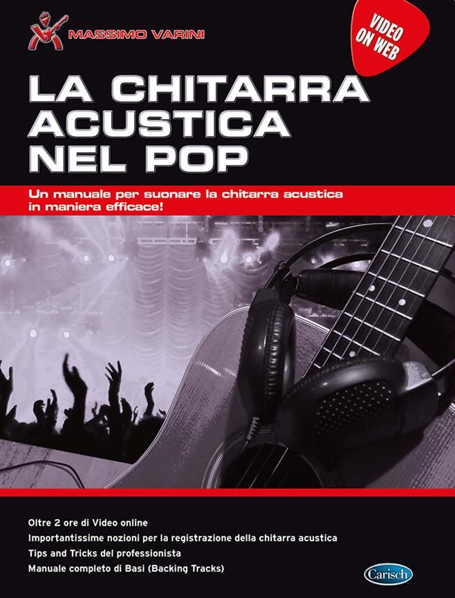 La Chitarra Acustica Nel Pop Book + Online Sheet Music Songbook