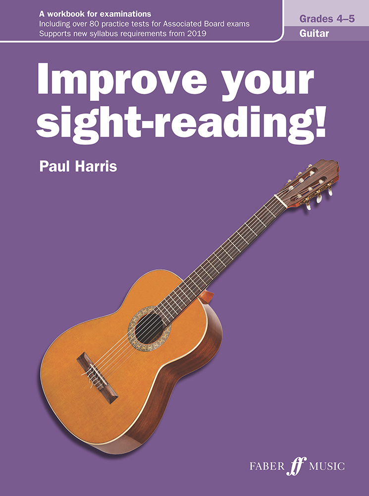 Improve Your Sight Reading Guitar Grades 4-5 Sheet Music Songbook
