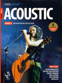 Rockschool Acoustic Guitar 2019 Grade 4 + Online Sheet Music Songbook