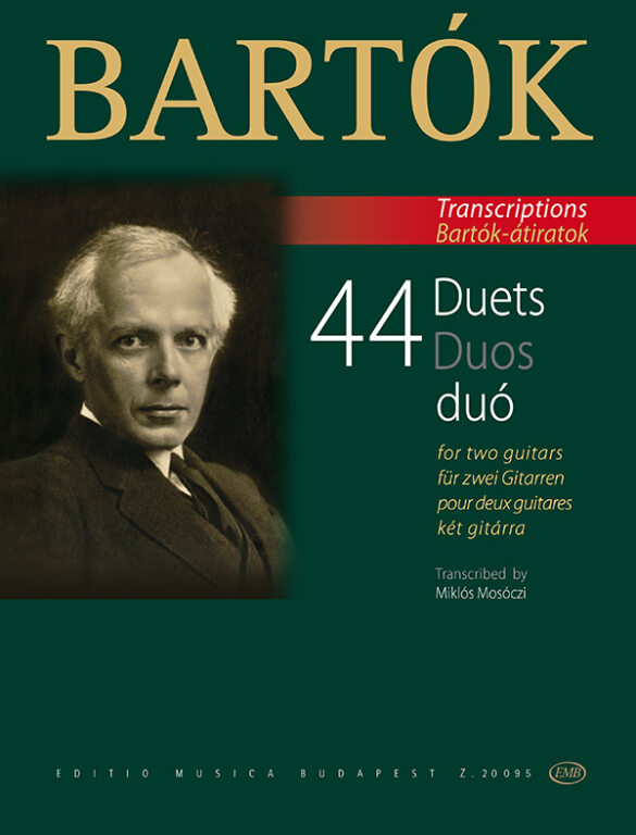 Bartok 44 Duets Two Guitars Sheet Music Songbook