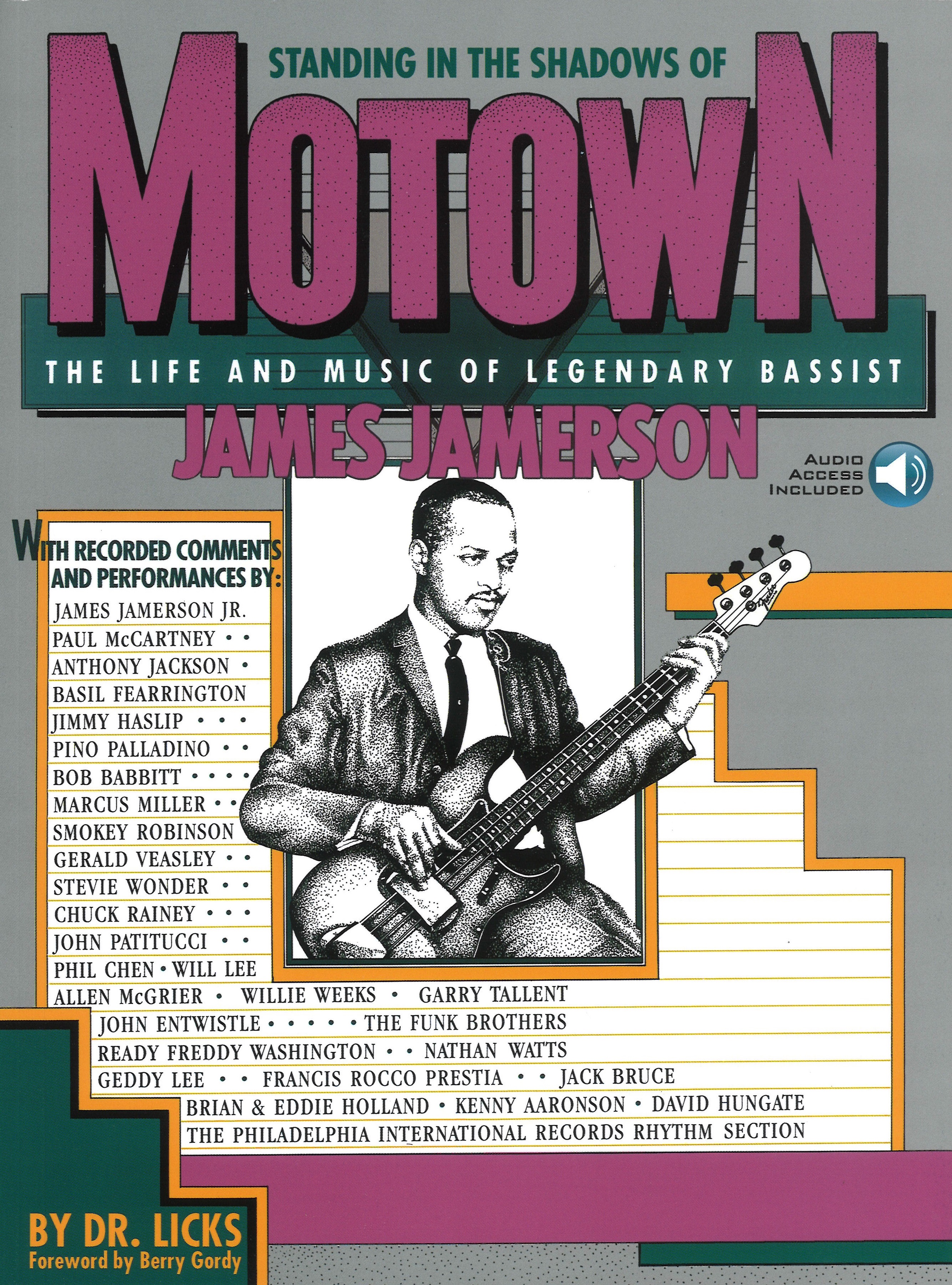 Standing In The Shadows Of Motown Jamerson Sheet Music Songbook
