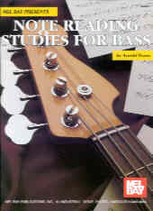 Note Reading Studies For Bass Evans Sheet Music Songbook