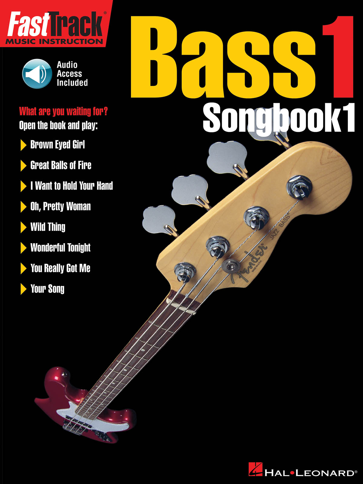Fast Track Bass 1 Songbook 1 +online Bass Guitar Sheet Music Songbook