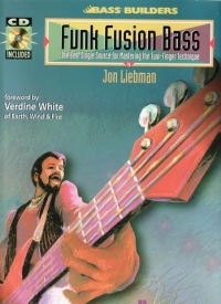 Funk Fusion Bass Tab Book/cd Liebman Sheet Music Songbook