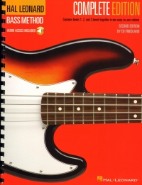 Hal Leonard Bass Method Complete 2nd Ed + Online Sheet Music Songbook