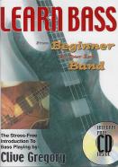 Learn Bass From Beginner To Your 1st Band + Cd Sheet Music Songbook