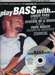 Play Bass With Linkin Park/limp Bizkit/system Of A Sheet Music Songbook