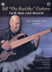Bill Dickens Funk Bass & Beyond Book & Cd Sheet Music Songbook