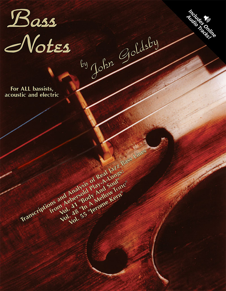 Bass Notes Goldsby Book & Audio Sheet Music Songbook