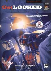Get Locked Bass & Drums Hyatt/mitchell Book & Cd Sheet Music Songbook