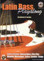 Latin Bass Playalong Gordon Book & 2 Cds Sheet Music Songbook