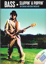 Bass Slappin & Poppin Mccarvill Book/dvd Sheet Music Songbook
