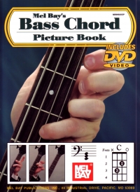 Bass Chord Picture Book + Dvd Sheet Music Songbook