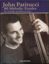 John Patitucci 60 Melodic Etudes Bass Guitar Sheet Music Songbook