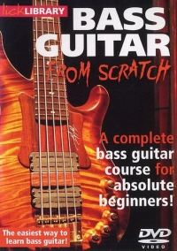 Bass Guitar From Scratch Lick Library Dvd Sheet Music Songbook