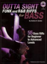 Outta Sight Funk & R&b Riffs For Bass Book/cd Sheet Music Songbook