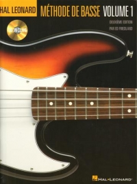 Hal Leonard Methode De Basse Vol 1 Book & Cd Sheet Music Songbook