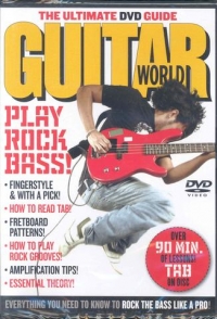Guitar World Play Rock Bass Dvd Sheet Music Songbook