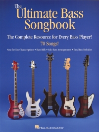 Ultimate Bass Songbook Sheet Music Songbook